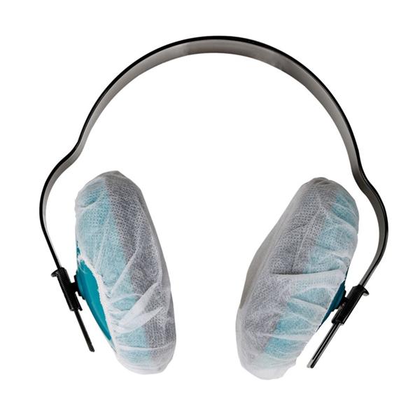 Sanitary Covers Headset White Tissue / Poly 1000/Case